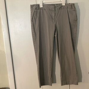 J. Crew Gray Straight Leg Pants Versatile Style